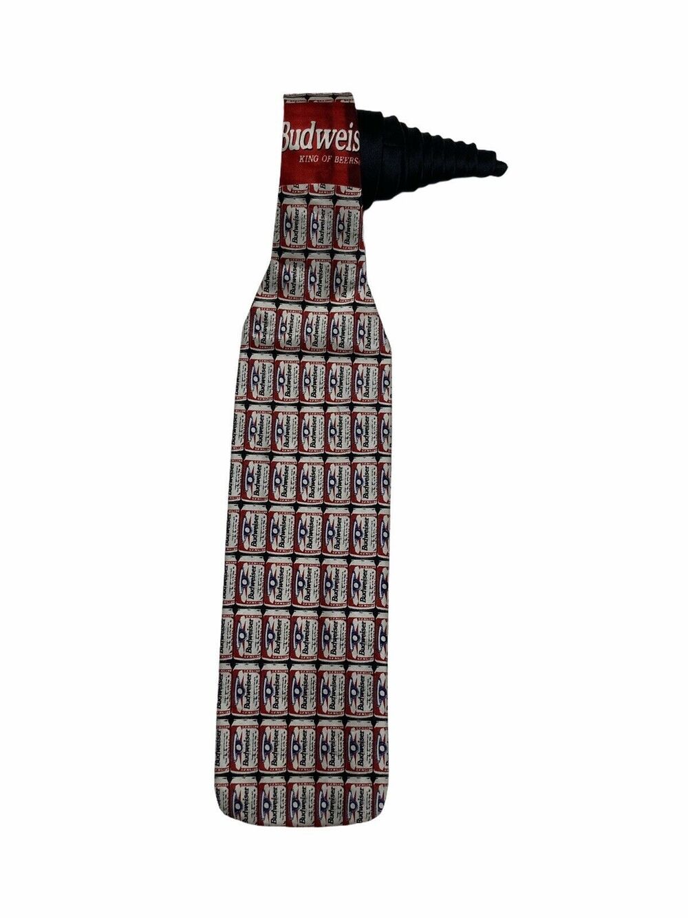 Why Knot Anheuser Busch Budweiser Beer Vintage Novelty Necktie